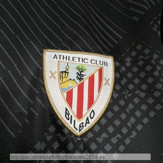 Nuevo Tailandia Portero Camiseta Athletic Bilbao 24/25 Negro Baratas